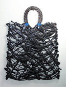 Decorative glass panel by Annette Meech