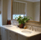 Limestone bathroom unit